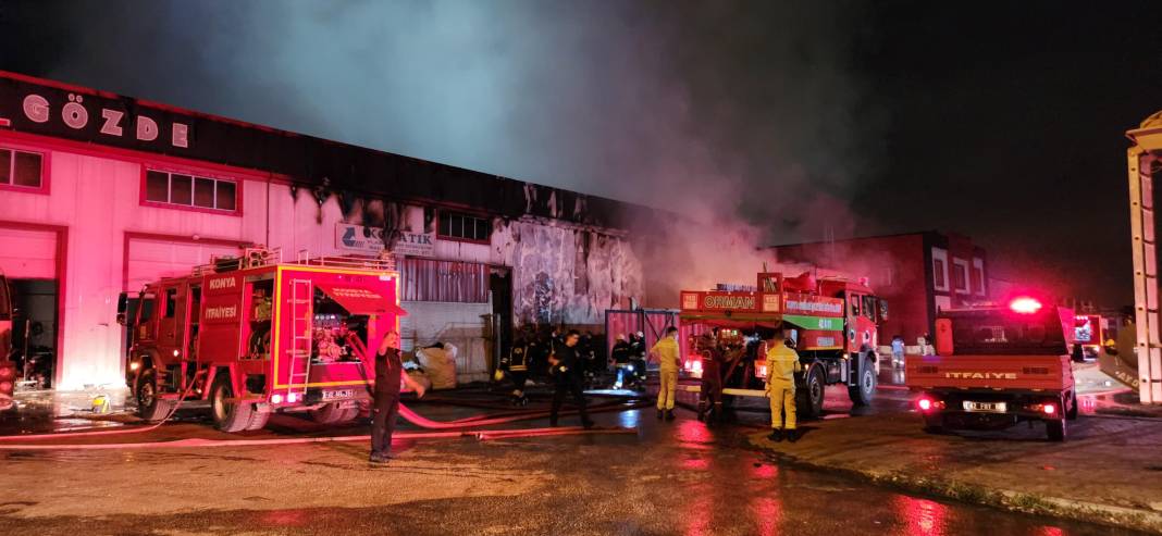 Konya’daki büyük fabrika yangını neden çıktı? 2